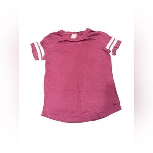 ✨‎ 5/$30 ✨ PINK Victoria's Secret Maroon short sleeve Tee